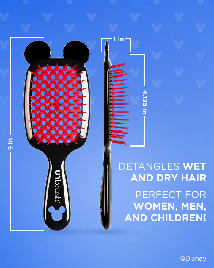 UNbrush Disney Detangling Brush Mickey Mouse - Mickey Mouse