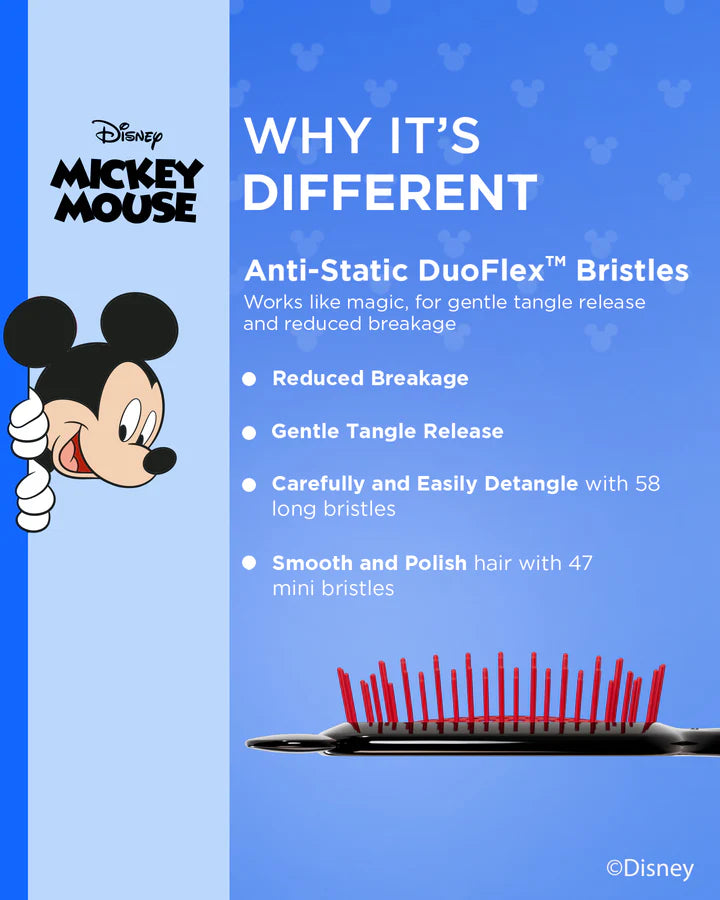 UNbrush Disney Detangling Brush Mickey Mouse - Mickey Mouse