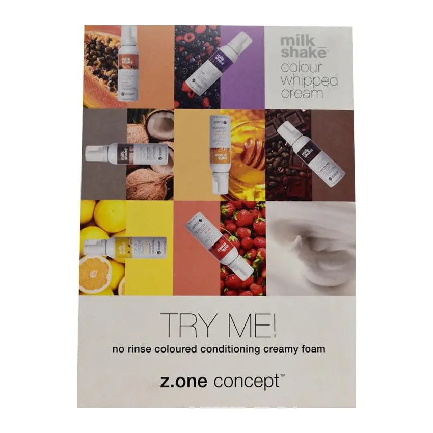 Milk_Shake Color Whipped Cream Easel Card Milk_Shake