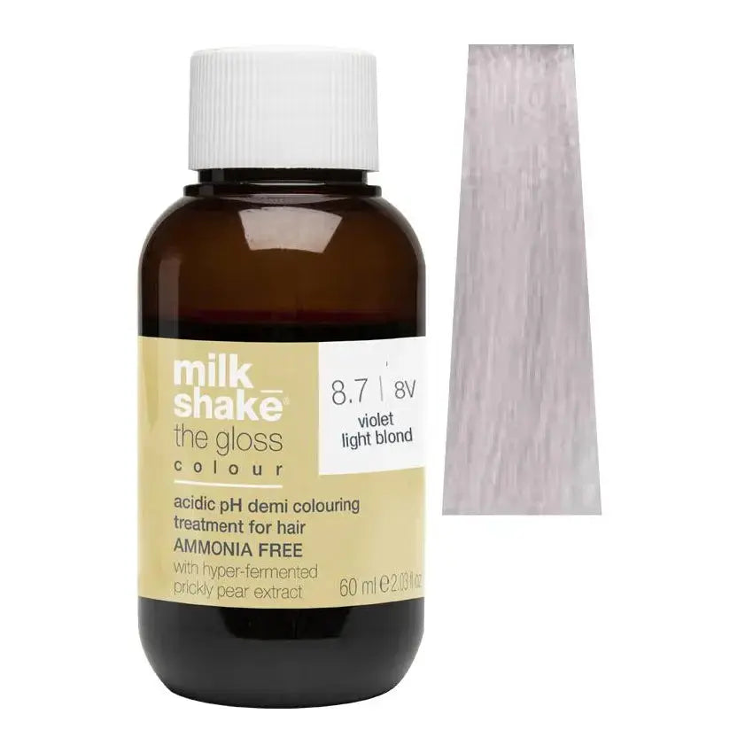 Milk_Shake The Gloss Marble Blend Demi-Permanent Color - 8.7/8V Violet Light Blond Milk_Shake