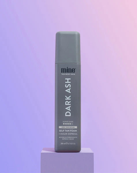 MineTan Dark Ash Self Tan Foam - 6.7 oz. - PinkPro Beauty Supply