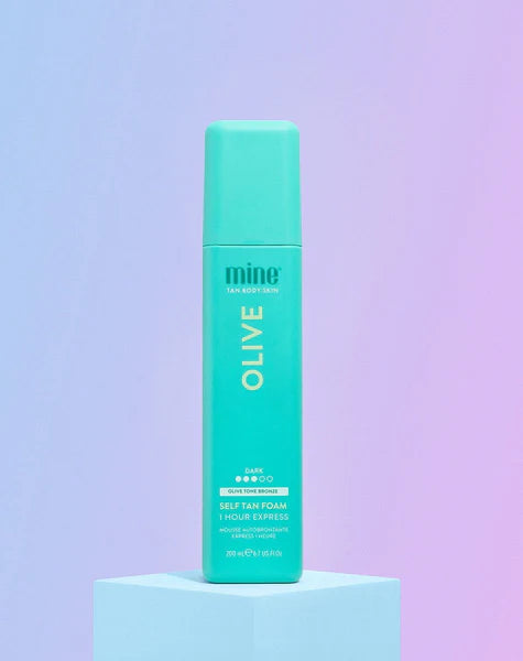 MineTan Olive Self Tan Foam - 6.7 oz. - PinkPro Beauty Supply