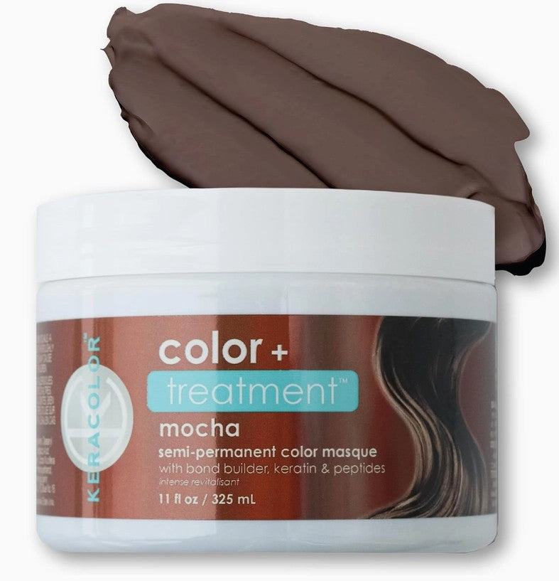 Keracolor Color+ Treatment Masque - Mocha - PinkPro Beauty Supply