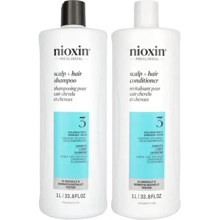 Nioxin System 3 Shampoo & Conditioner Duo 33.8 oz. Nioxin