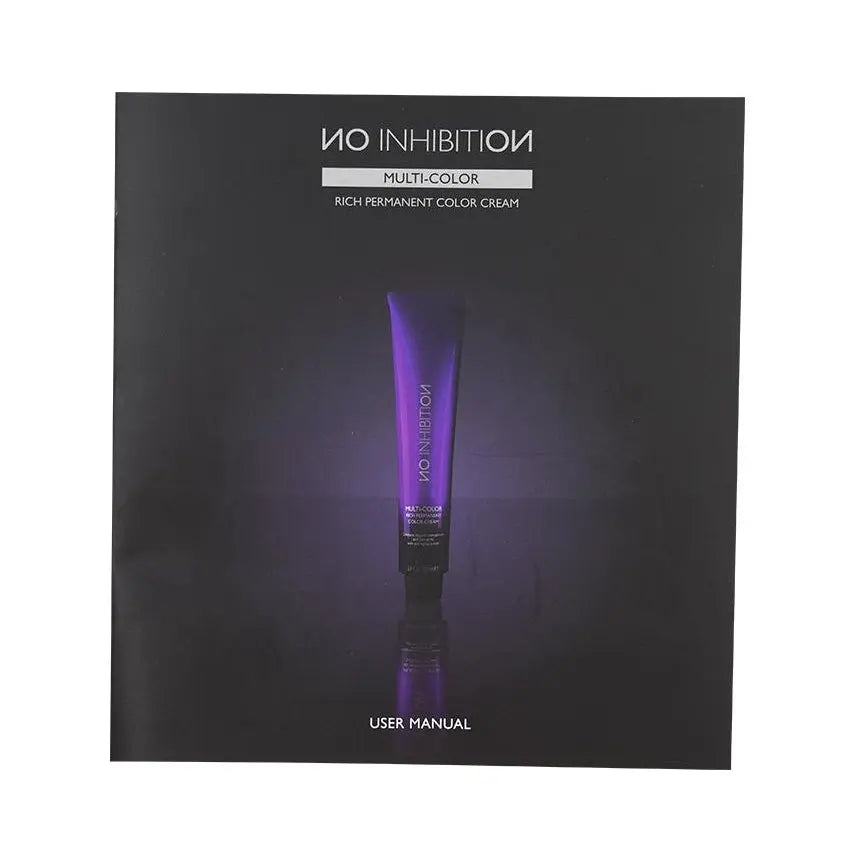 No Inhibition Multicolor Technical Book No Inhibition