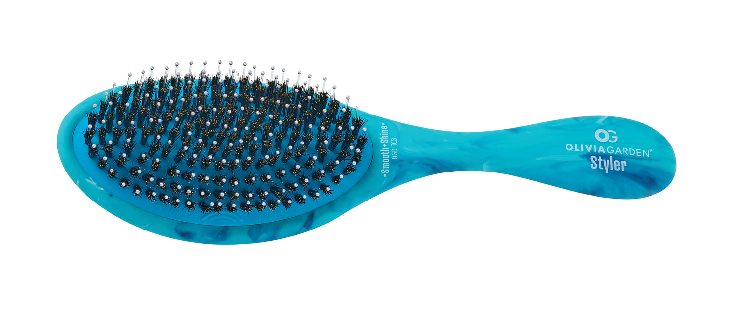 Olivia Garden Marble Detangler Brush-Styler