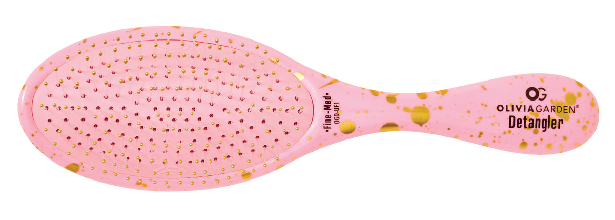 Olivia Garden Stardust Detangler Fine-Medium Pink