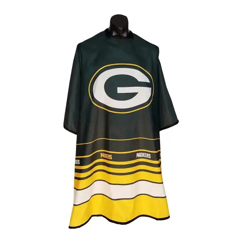 Officially Licensed NFL Salon Capes - Green Bay Packers PinkPro Beauty Supply
