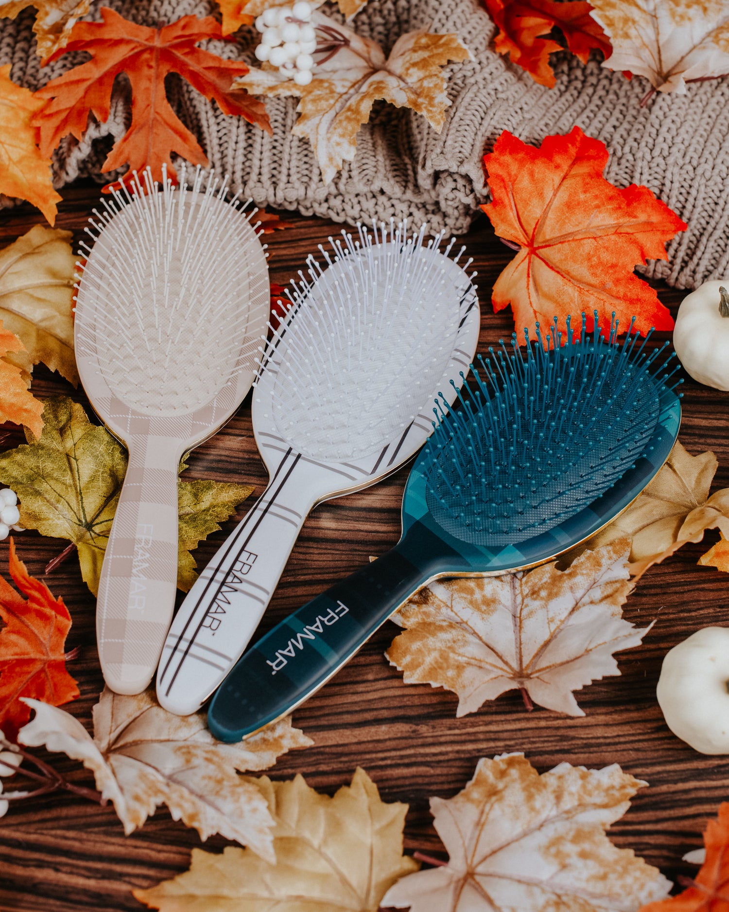 Framar Plaid Hair Day Detangle Brush Blair