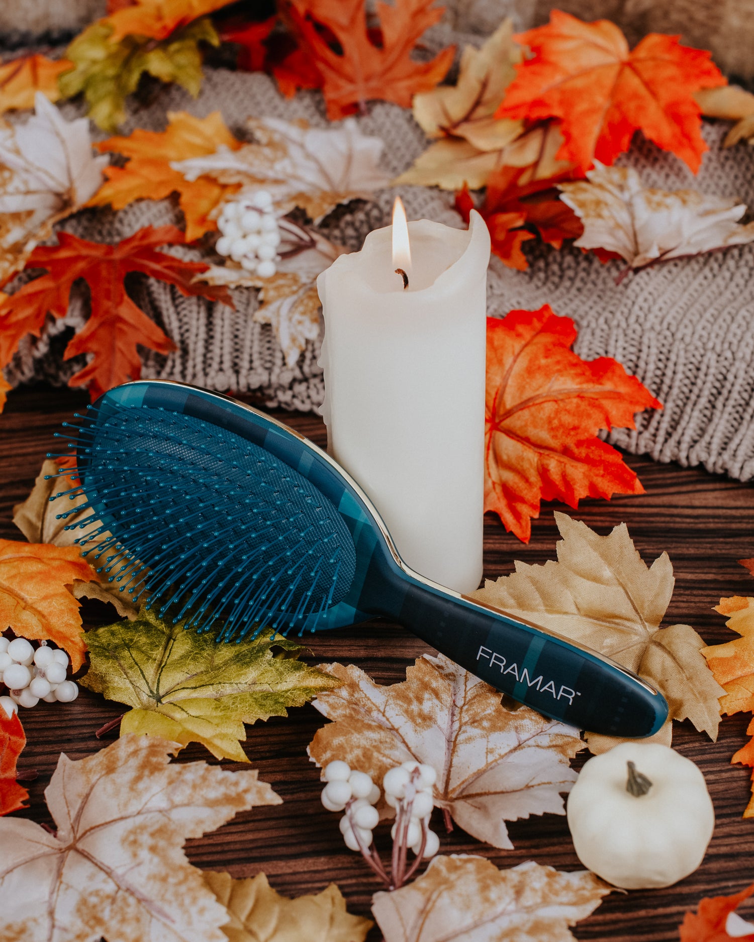 Framar Plaid Hair Day Detangle Brush Blair