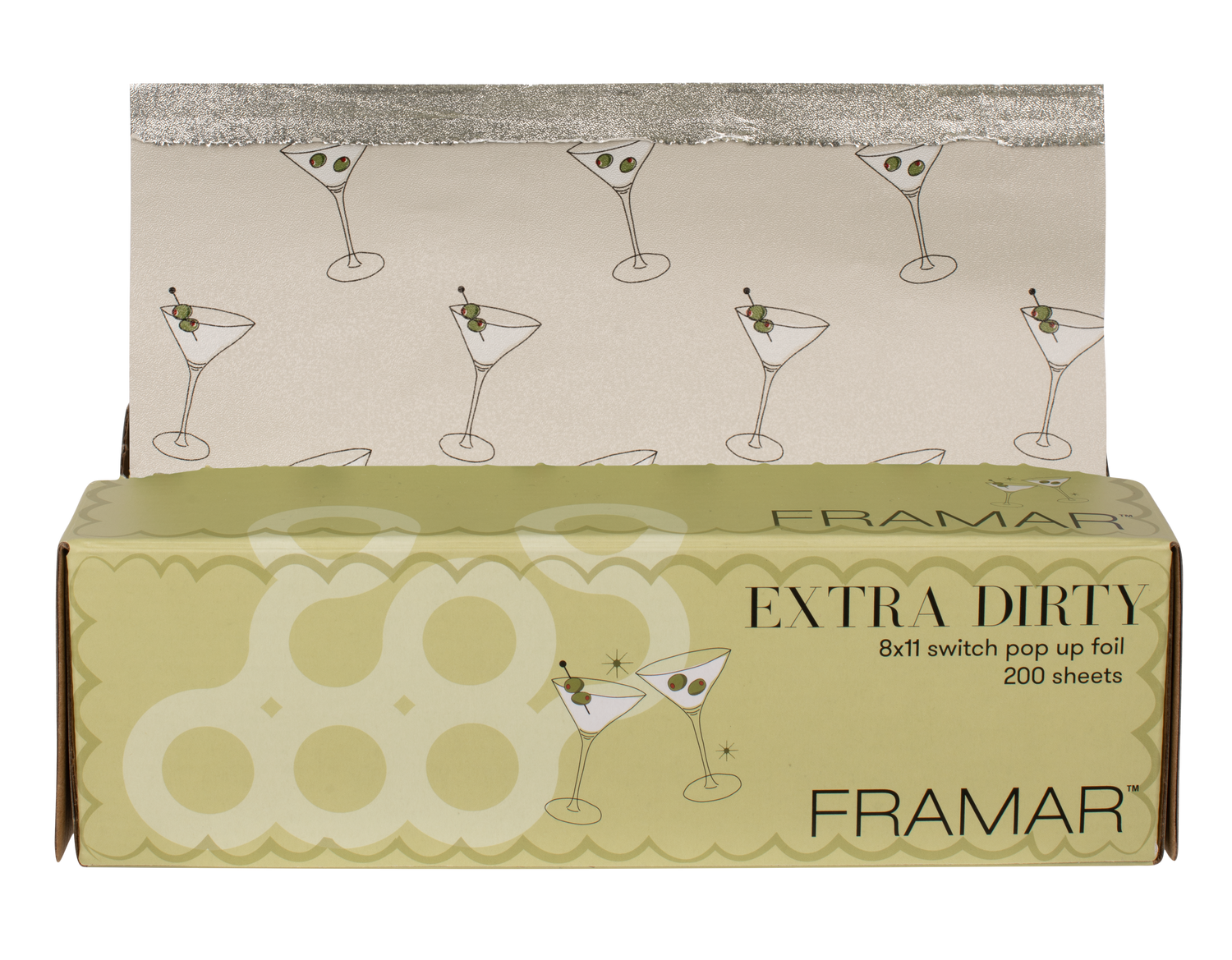 Framar Extra Dirty Embossed Foil Roll - 320 Feet