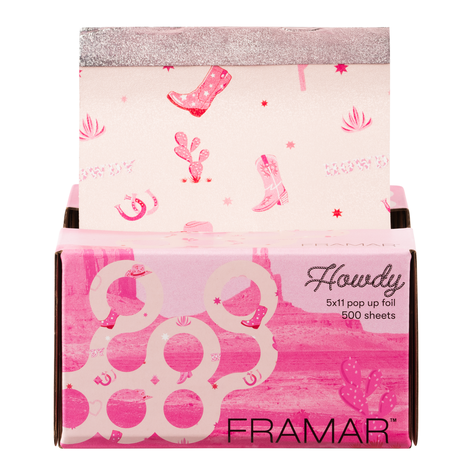 Framar Howdy 5x11 Pop Up Foil - 500 Count