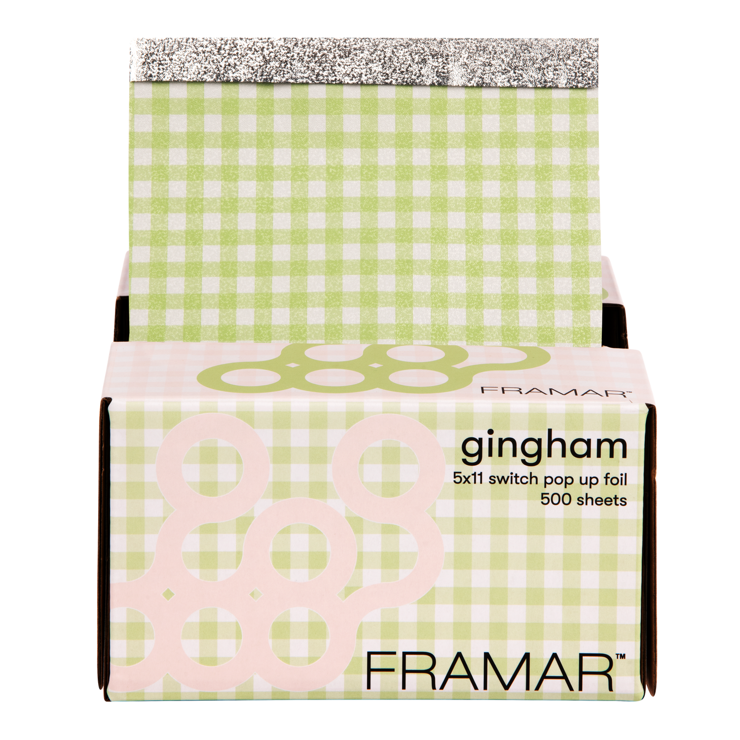 Framar Gingham Switch 5x11 Pop Up Foil - 500 Count