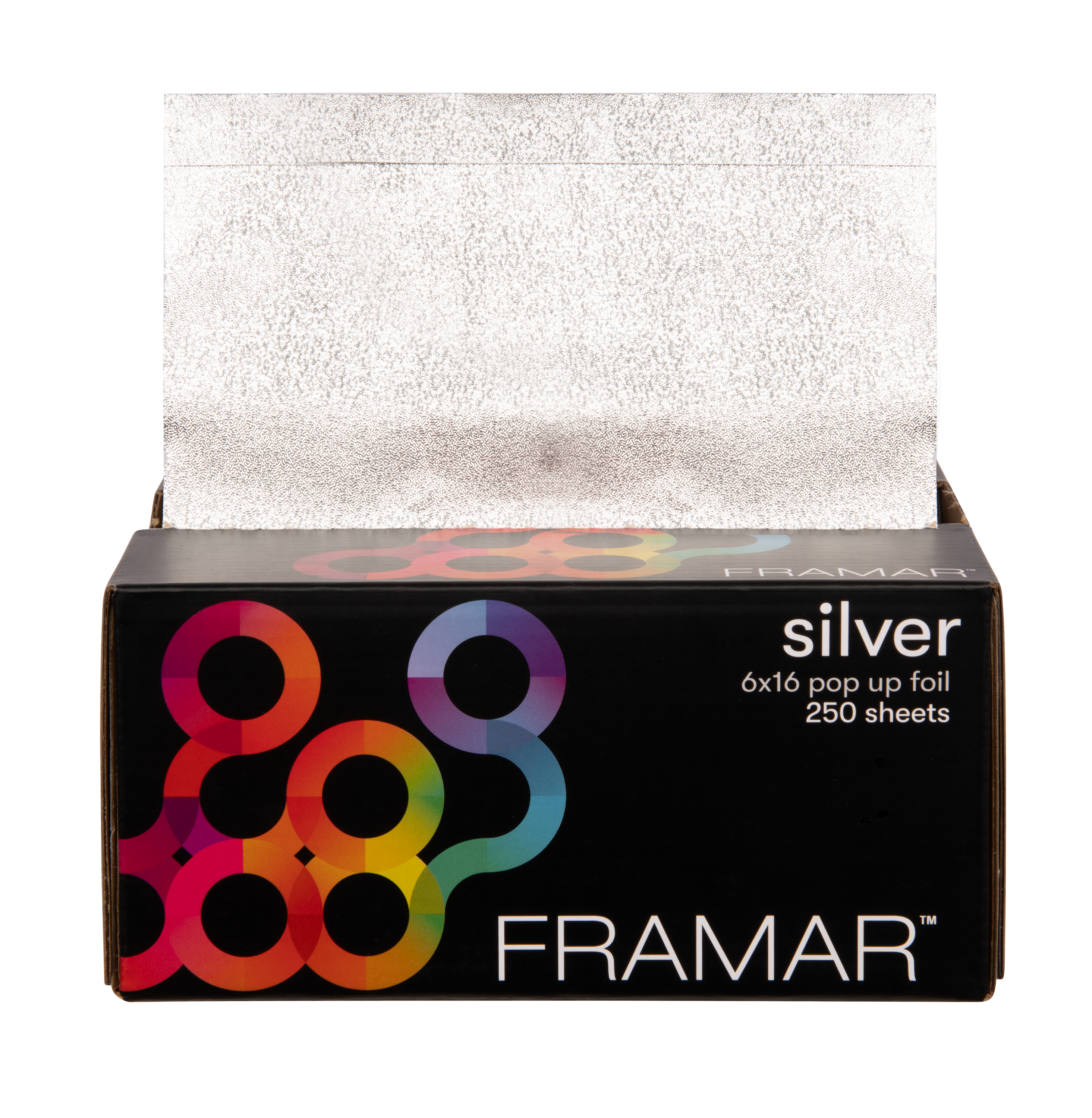Framar 6X16 Pop Ups Silver 250 Sheets - PinkPro Beauty Supply