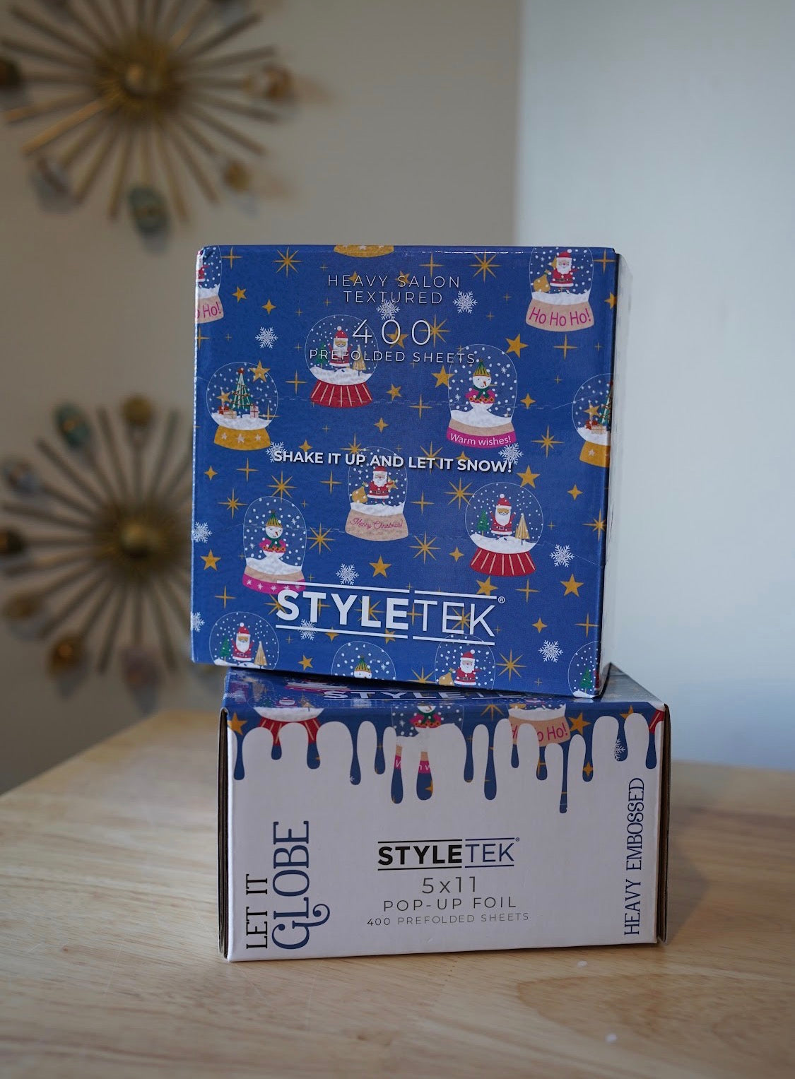 Styletek Let It Globe 5x11 Pop Up Foil 400 Count