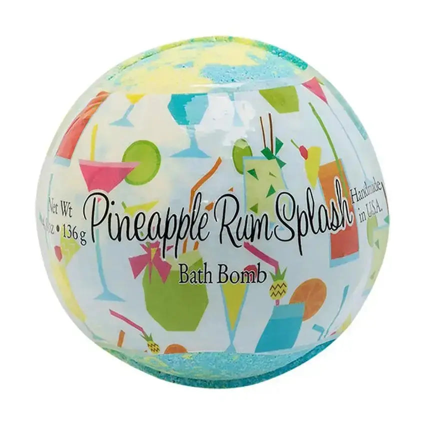 Primal Elements Bath Bomb - Pineapple Rum Splash Primal Elements