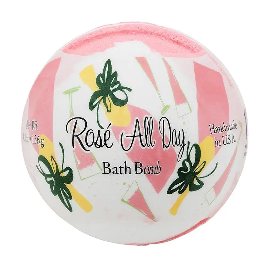 Primal Elements Bath Bomb - Rose All Day Primal Elements