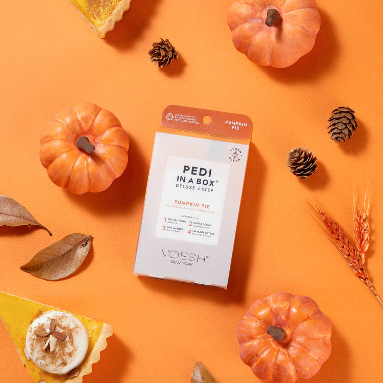 Voesh Pedi in a Box - 4 Step - Pumpkin Pie* Voesh New york
