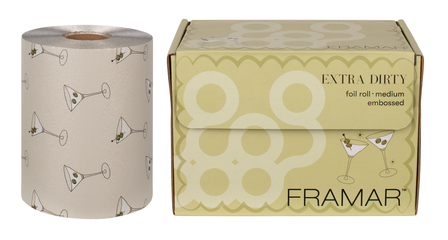 Framar Extra Dirty Embossed Foil Roll - 320 Feet