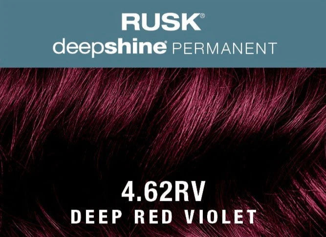 RUSK Deepshine Permanent Color- 4.62RV Deep Red Violet