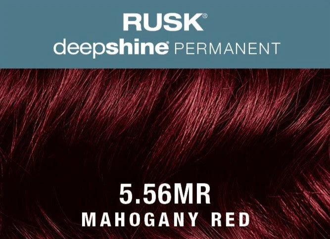RUSK Deepshine Permanent Color-5.56MR Mahogany Red 3.4 oz.