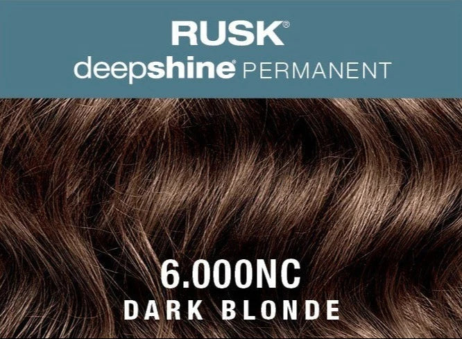 RUSK Deepshine Permanent Color- 6.000NC Dark Blonde 3.4 oz.