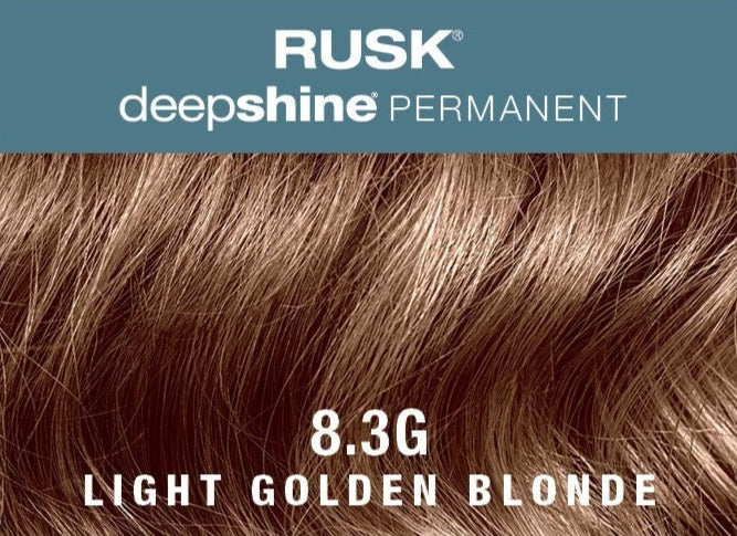 RUSK Deepshine Permanent Color- 8.3G Light Golden Blonde 3.4 oz.