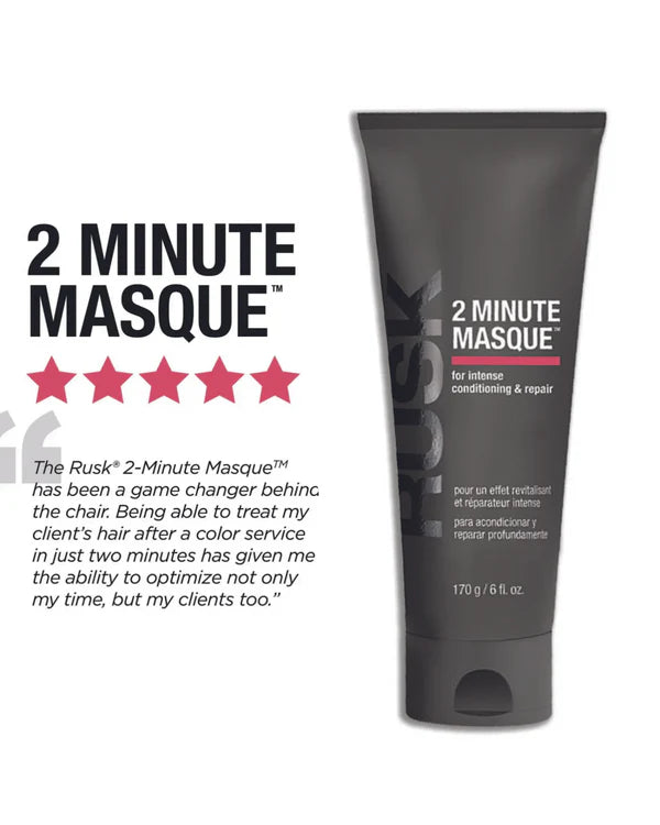 RUSK 2 Minute Masque 6 oz.