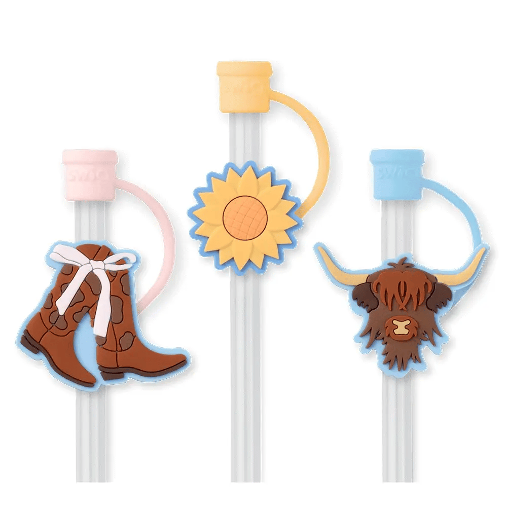Swig Life Straw Topper Set - Cowgirl Coquette - PinkPro Beauty Supply