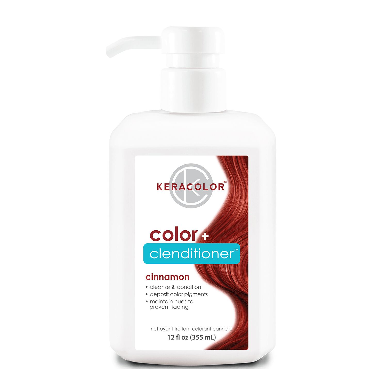 Keracolor Color + Clenditioner Cinnamon 12 oz. - PinkPro Beauty Supply