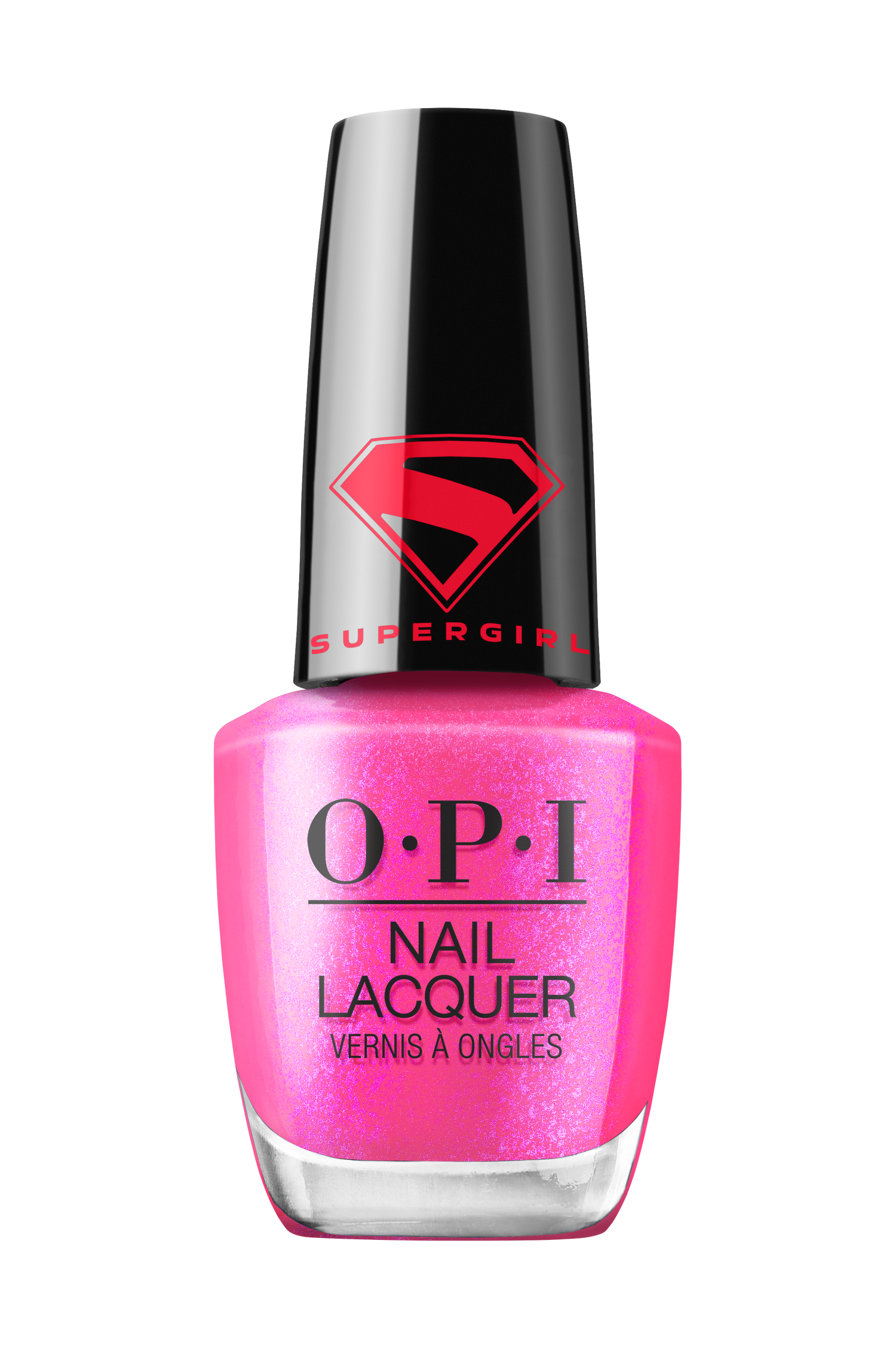 OPI Nail Lacquer Supergirl - Power Up Pink .5 oz.