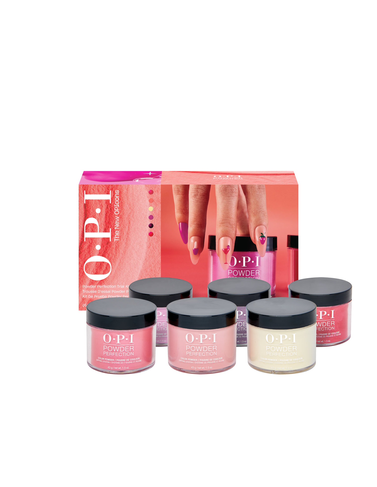OPI The New OPIcons Collection Powder Perfection 6 Piece Trail Kit #2