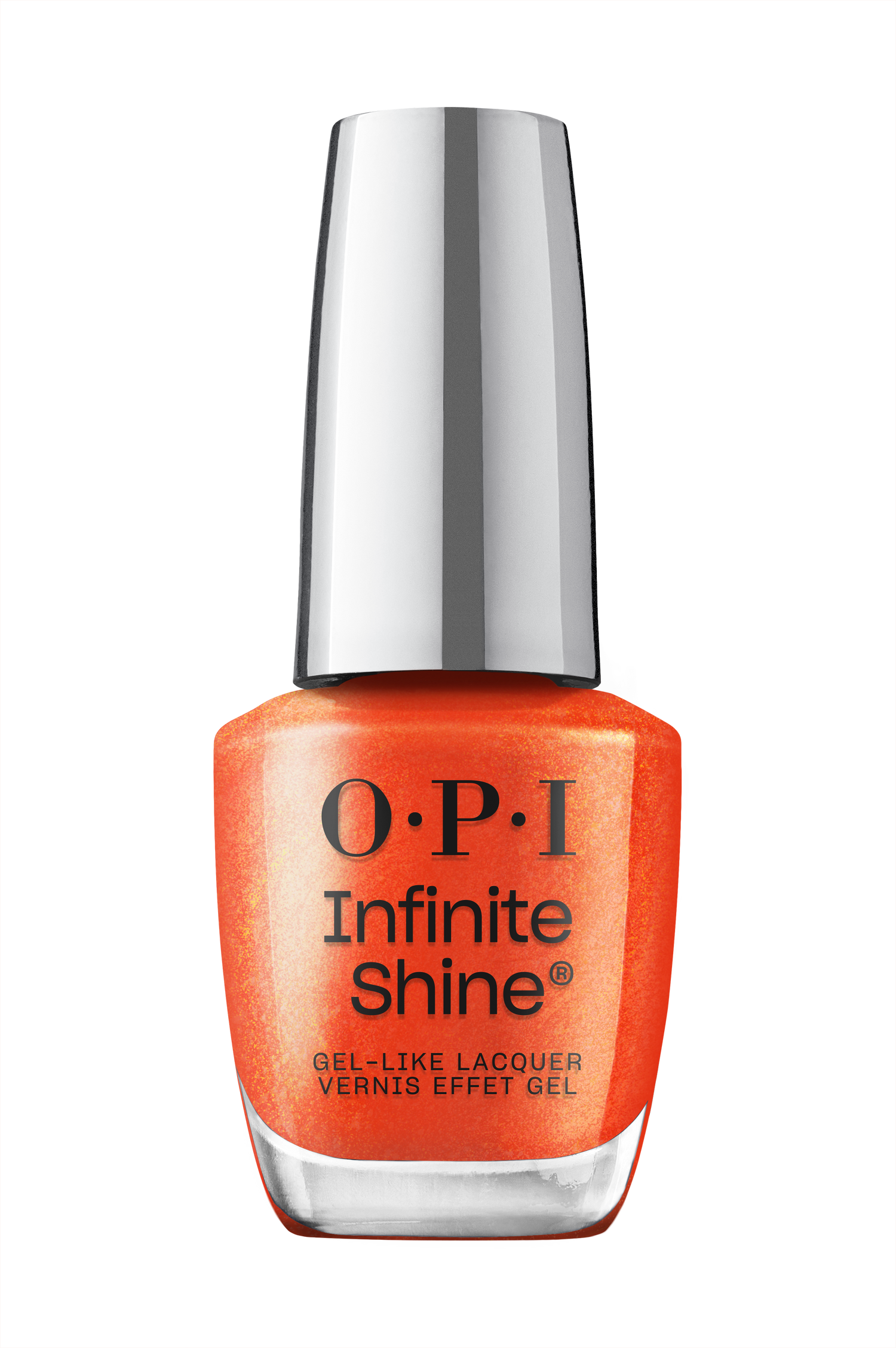 OPI The New OPIcons-Infinite Shine- Shock Em Orange 0.5 oz