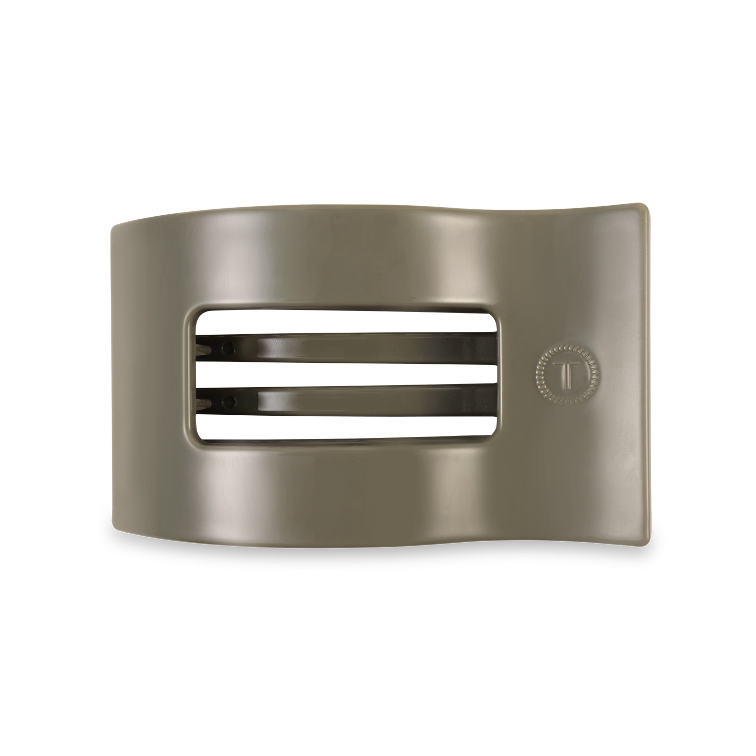 Teleties Flat Rectangle Clip Medium - Sage It Aint So