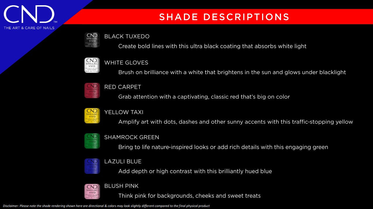 CND Shellac Vivid Collection Pre-Pack CND