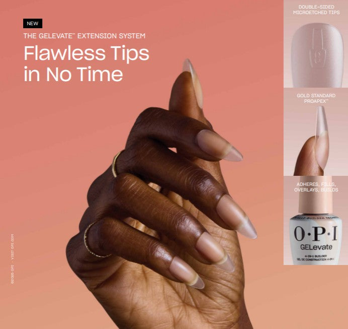 OPI GELevate™ Soft Gel Tips Stiletto - PinkPro Beauty Supply