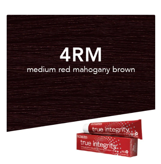 Scruples True Integrity Opalescent Creme Colour - 4RM Red Medium Brown