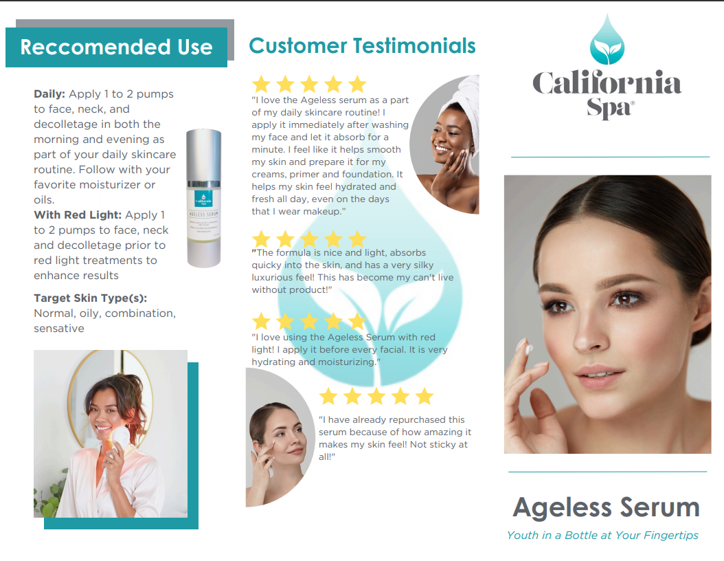 California Spa Ageless Serum
