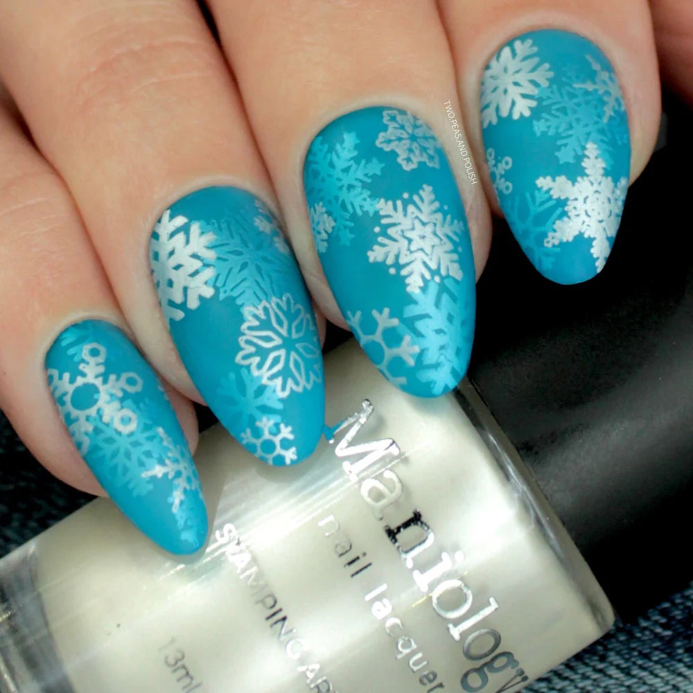 Maniology Snow Day Stamping Plate* Maniology