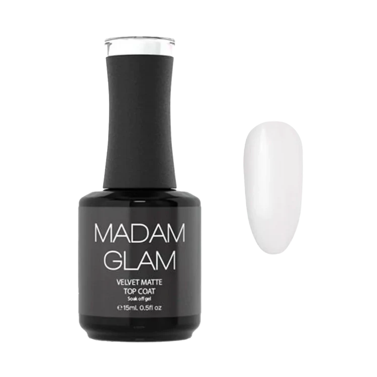 Madam Glam Velvet Matte Top Coat 0.5 oz.