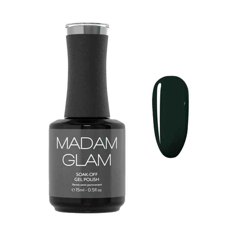 Madam Glam Gel Color Deep Emerald 0.5 oz.