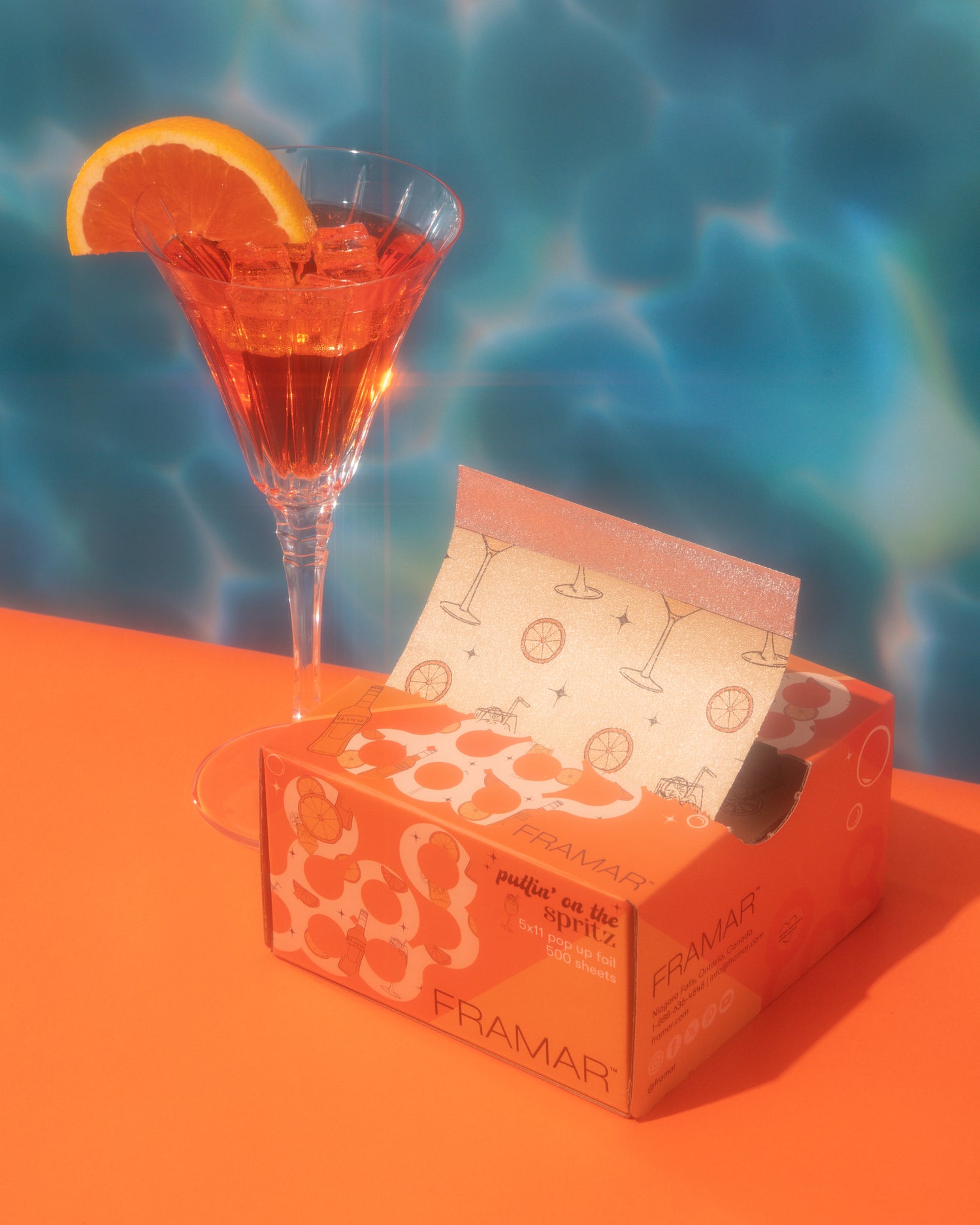 Framar Puttin' On The Spritz 5x11 Pop-Up Foil 500 Count - PinkPro Beauty Supply