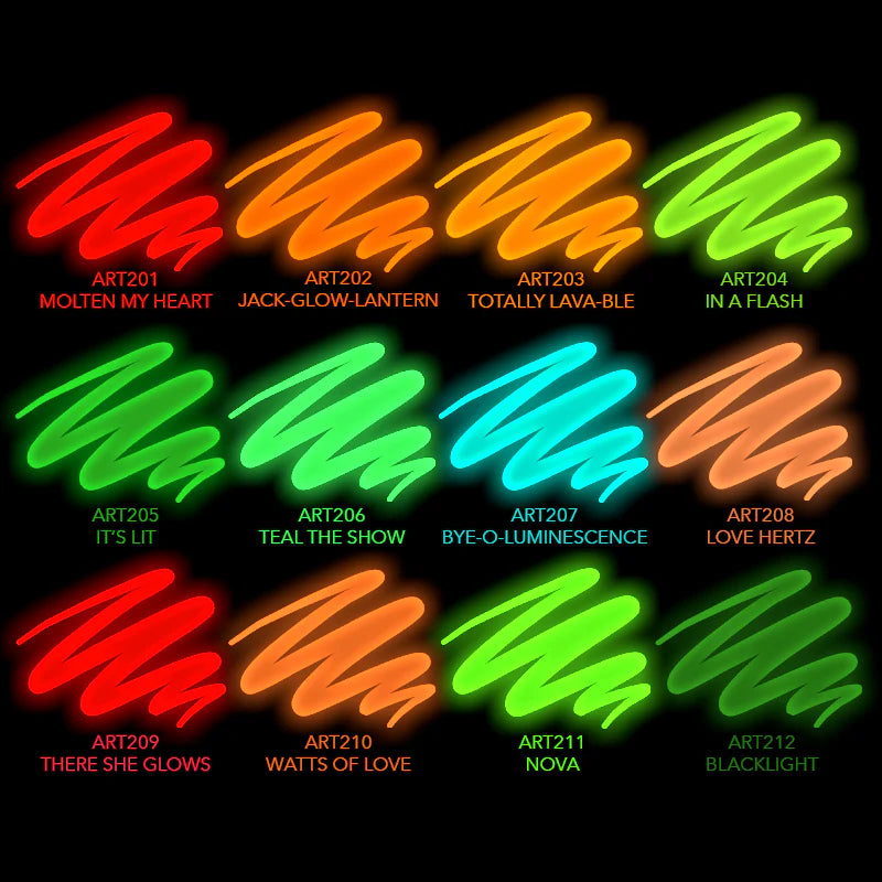 Kiara Sky Glow Gel Art Collection