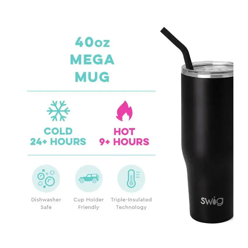 Swig Life 40oz. Mega Mug Crimson Swig Life