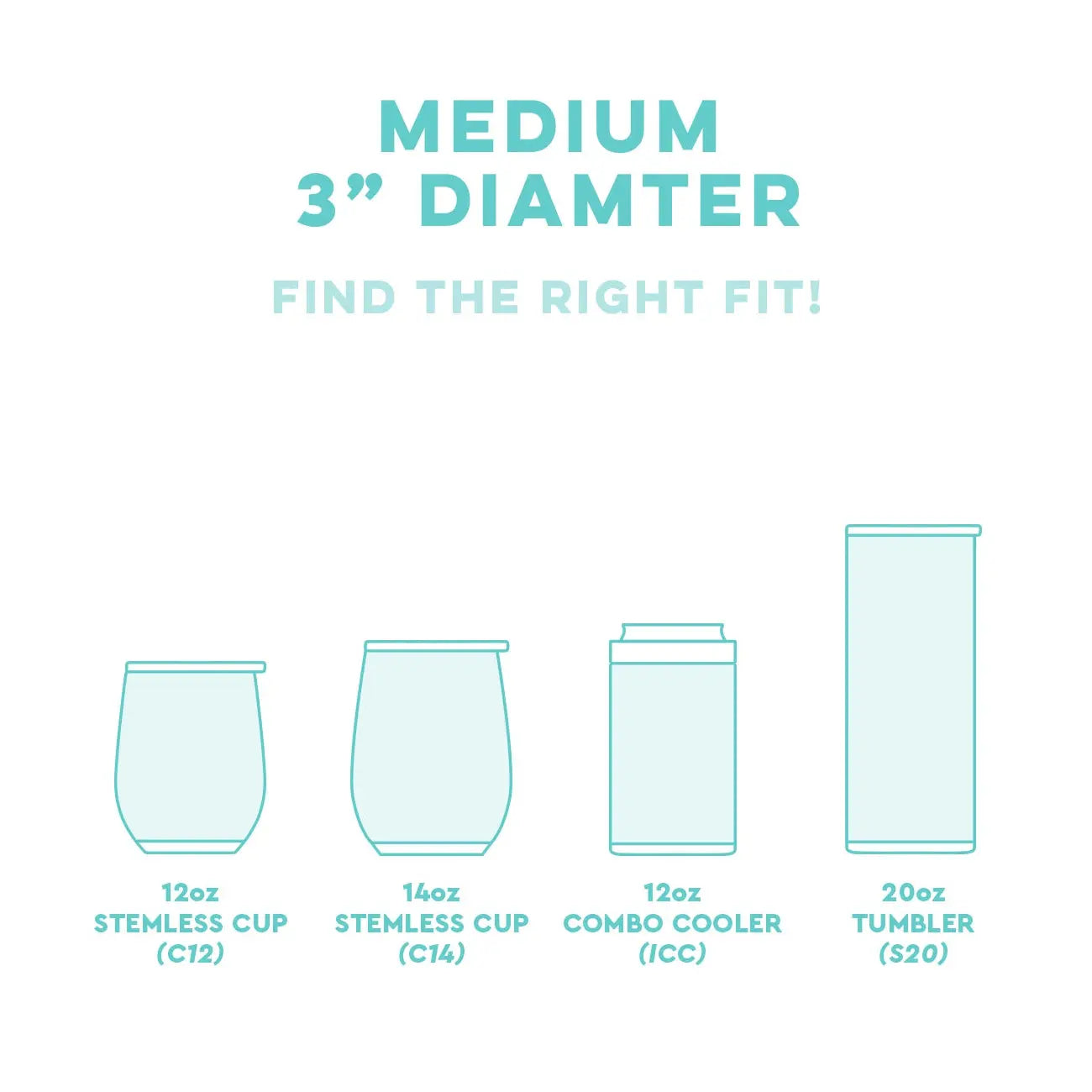 Swig Life Clear Slider Lid Medium Swig Life