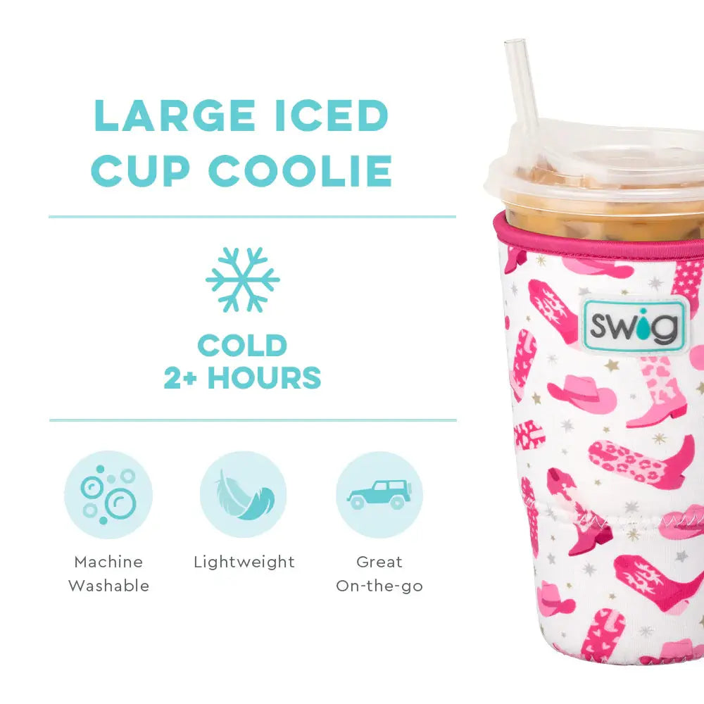 Swig Life Large Iced Cup Coolie - Let's Go Girls Swig Life
