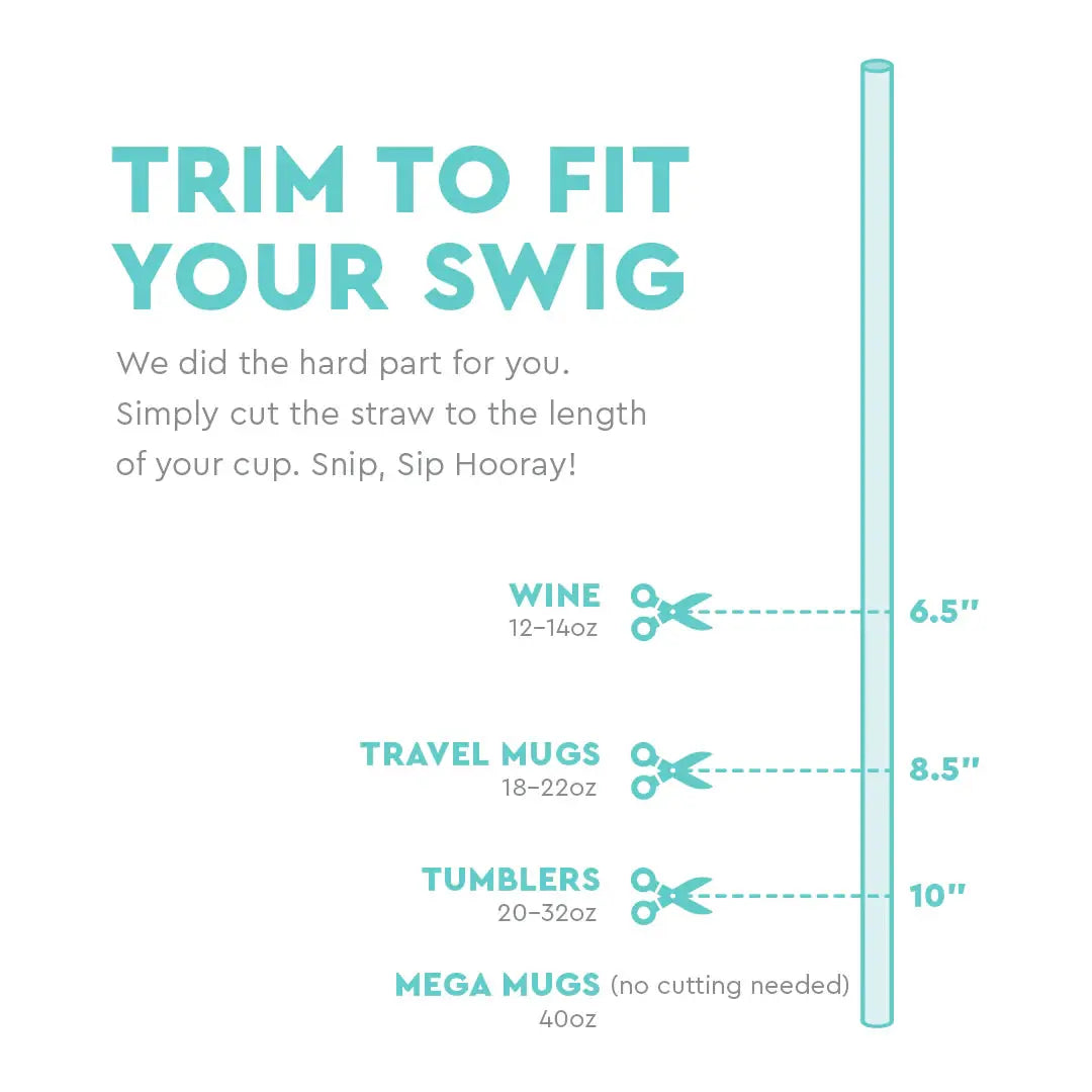 Swig Life Straw Topper Set - Miss Independence Swig Life