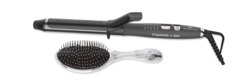 Olivia Garden Titanium + ion Curling Iron 1