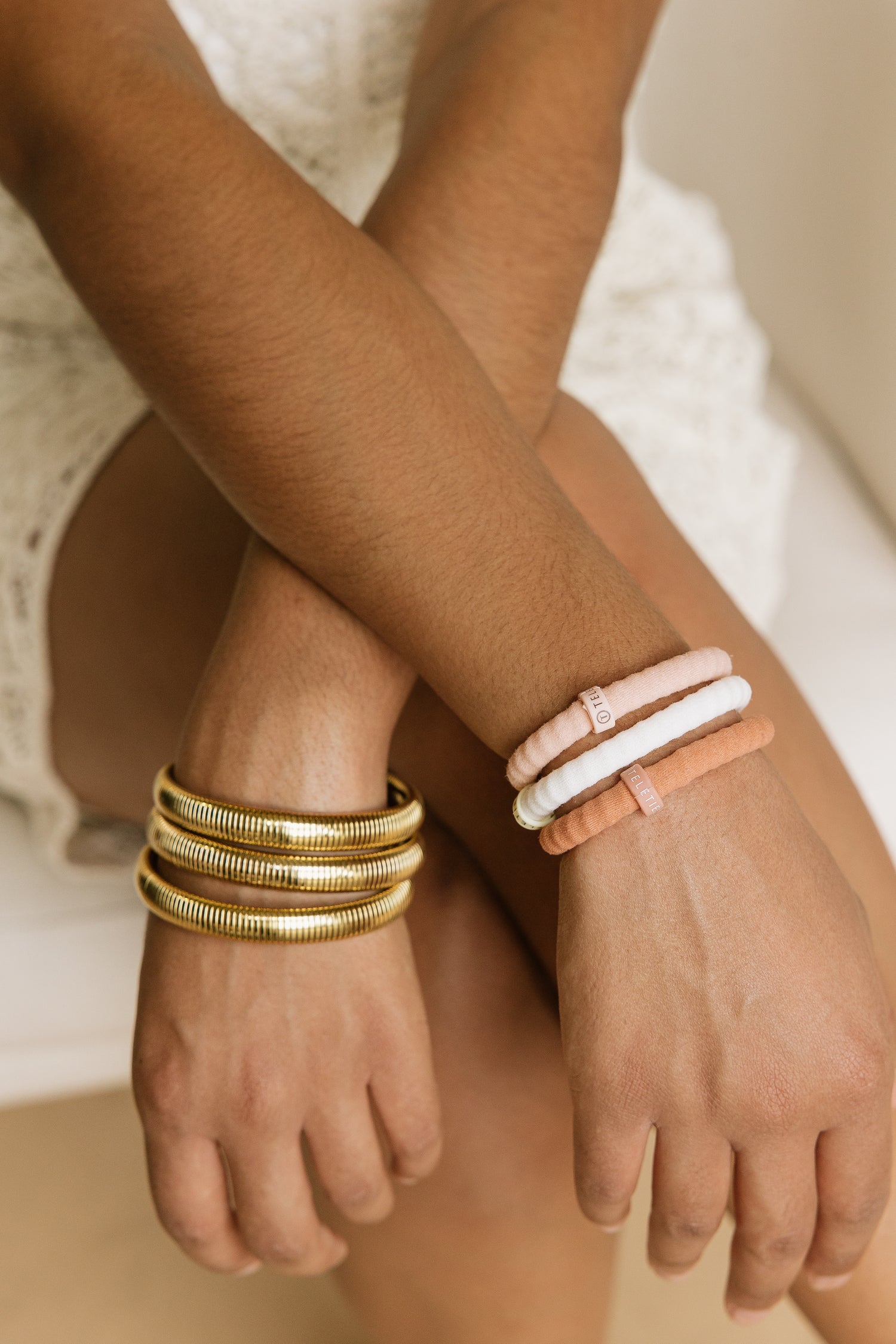 Teleties Nylon Small 3 Pack - For the Love of Nudes