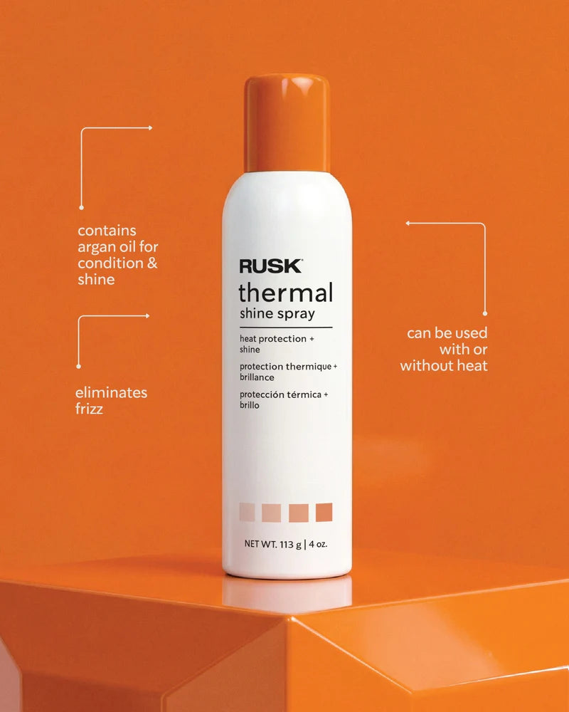 RUSK Thermal Shine Spray Argan Oil 4.4 oz.
